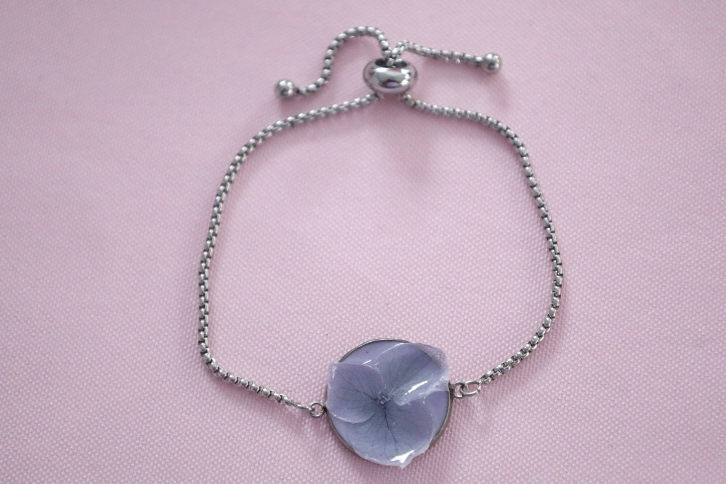 Purple Floral Bracelet