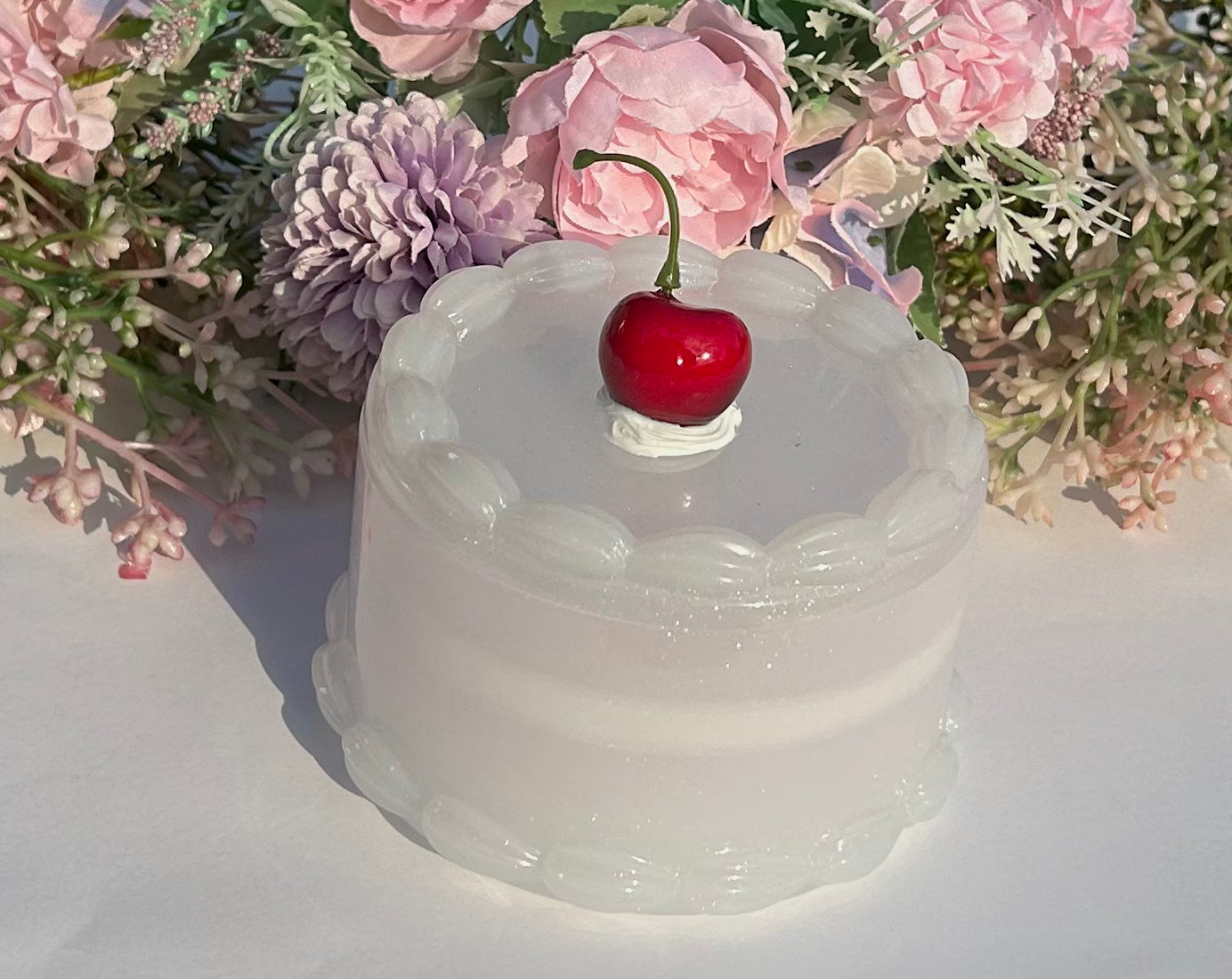 Cherry Trinket Cake Box