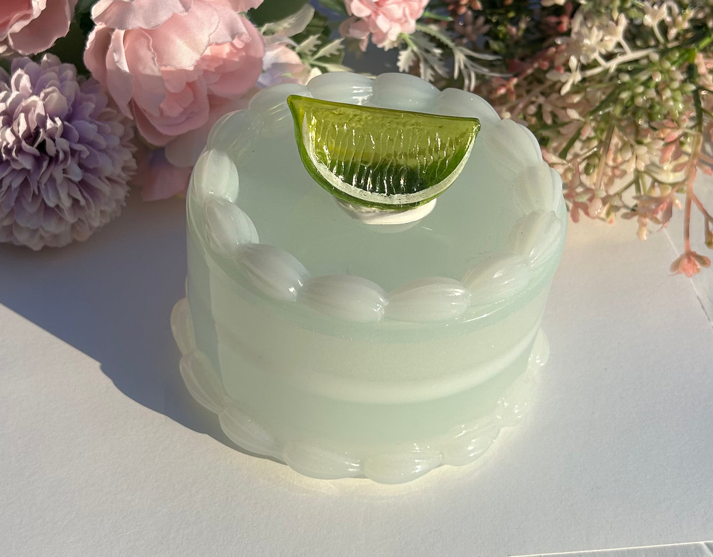 Key-Lime Trinket Cake Box