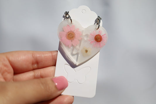 Pink Locket Keychain