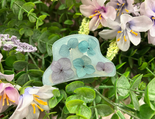 Small Floral Hair Claw