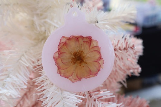 Pink Floral Ornament