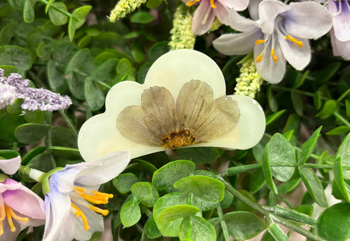 Small Floral Hair Claw