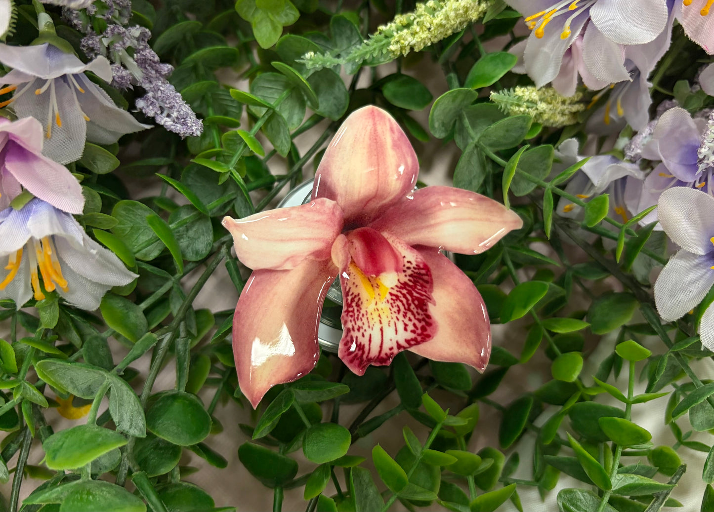 Pink Orchid MagSafe Phone Grip