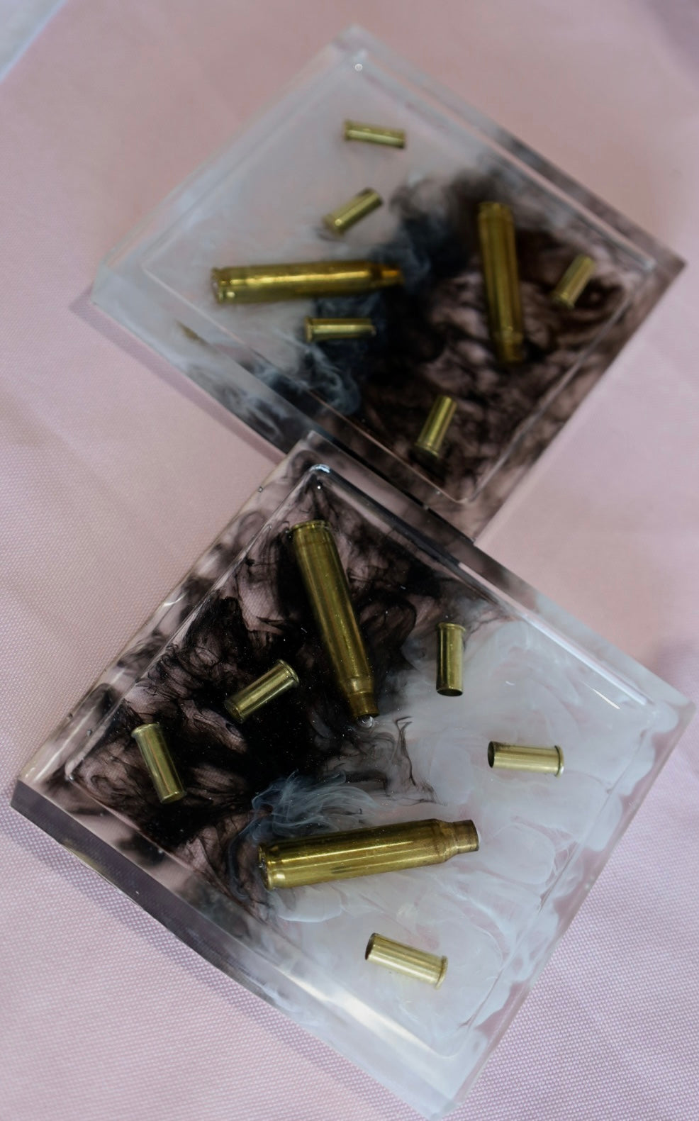 Smokey Bullet Casing Coaster