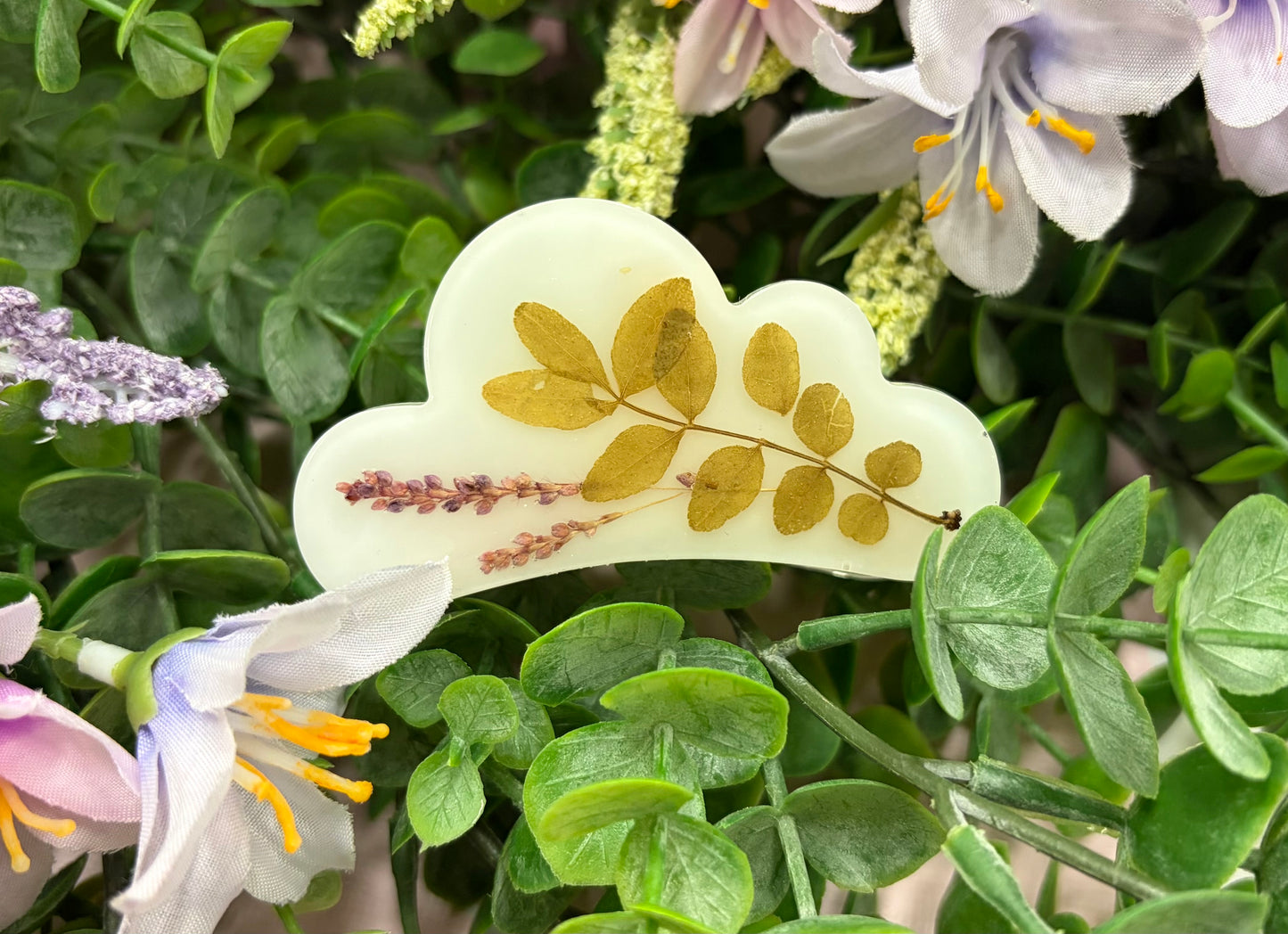 Small Floral Hair Claw