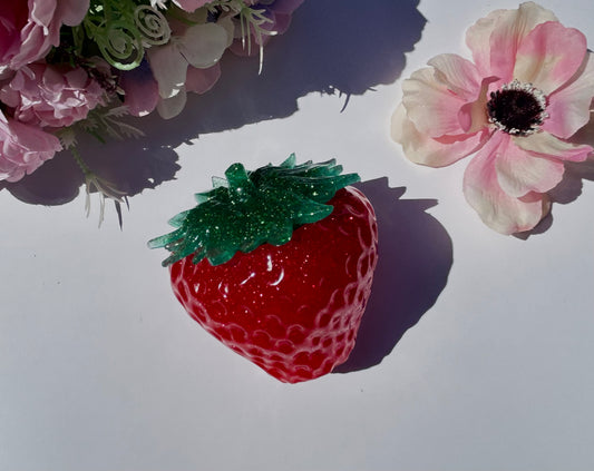 Strawberry Trinket Jar