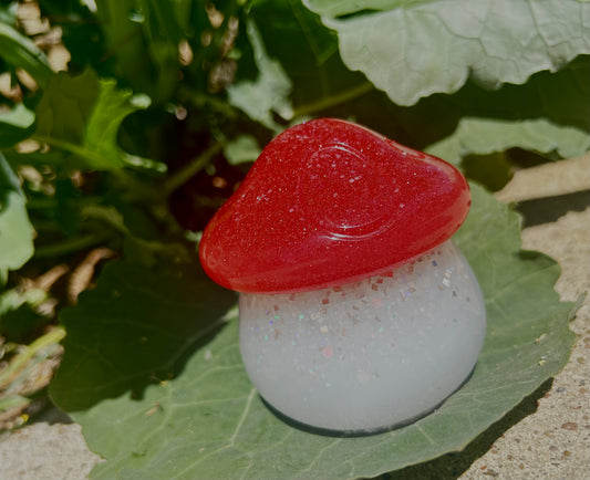 Mushroom Trinket Jar