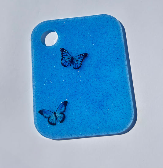 Blue Butterfly Makeup/Paint Palette